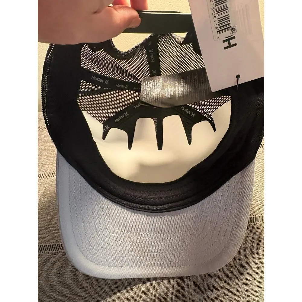 Hurley gray and black Trucker Hat